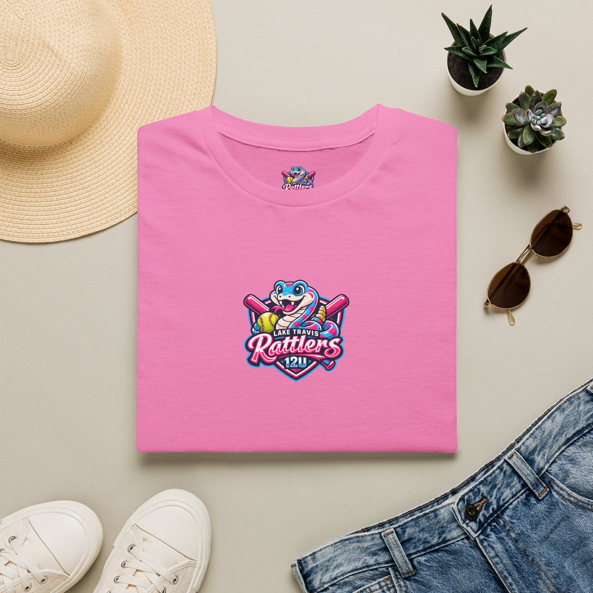 Lake Travis 12u Rattlers - Adult T-Shirt