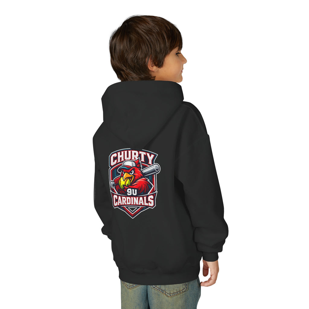 Churty 9u Cardinals - Youth Hoodie