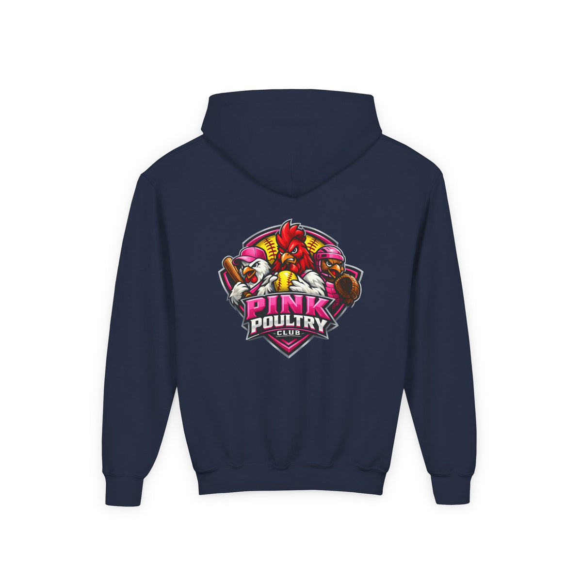Pink Poultry Club - Youth Hoodie