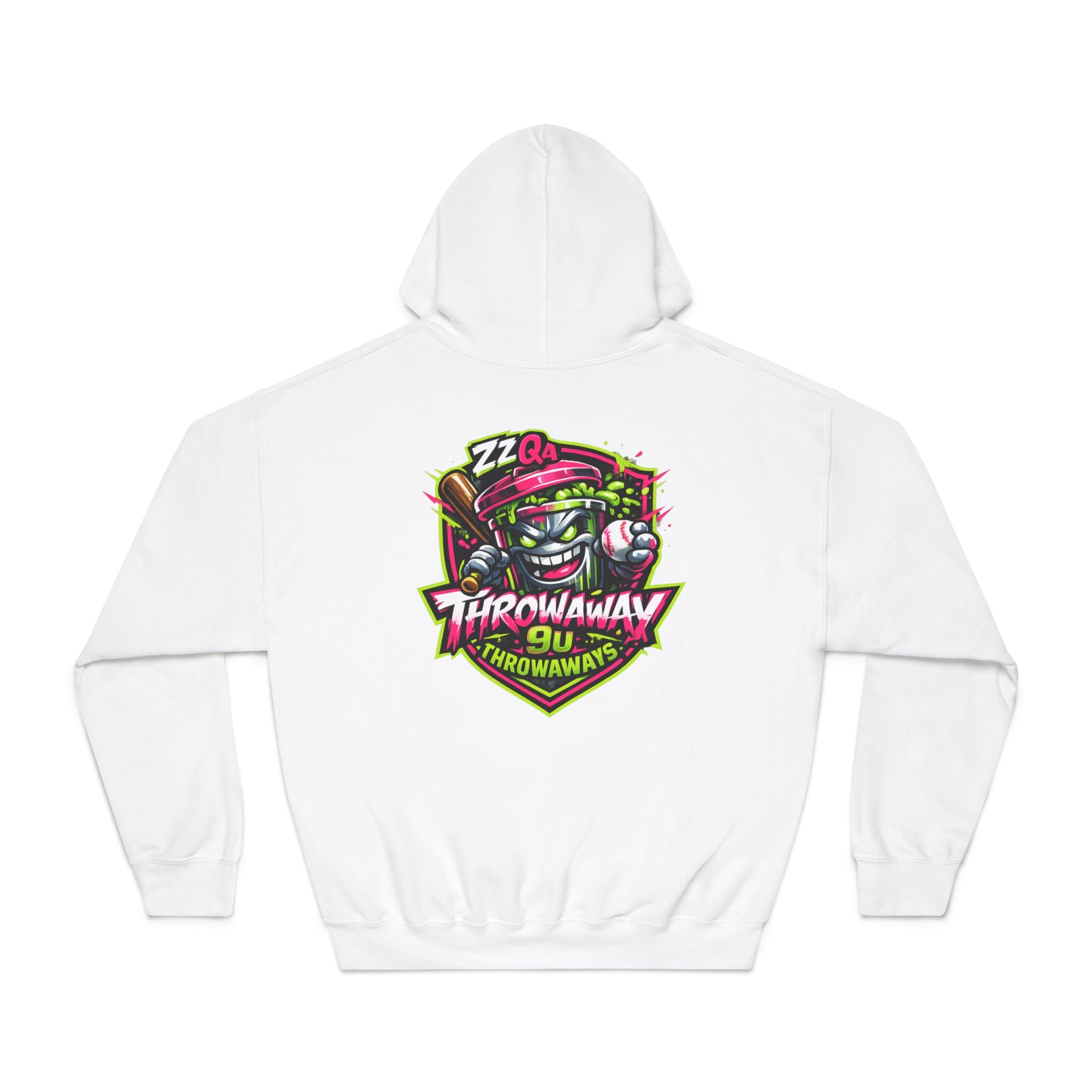 ZZ QA Throwaway 9u - Adult Hoodie