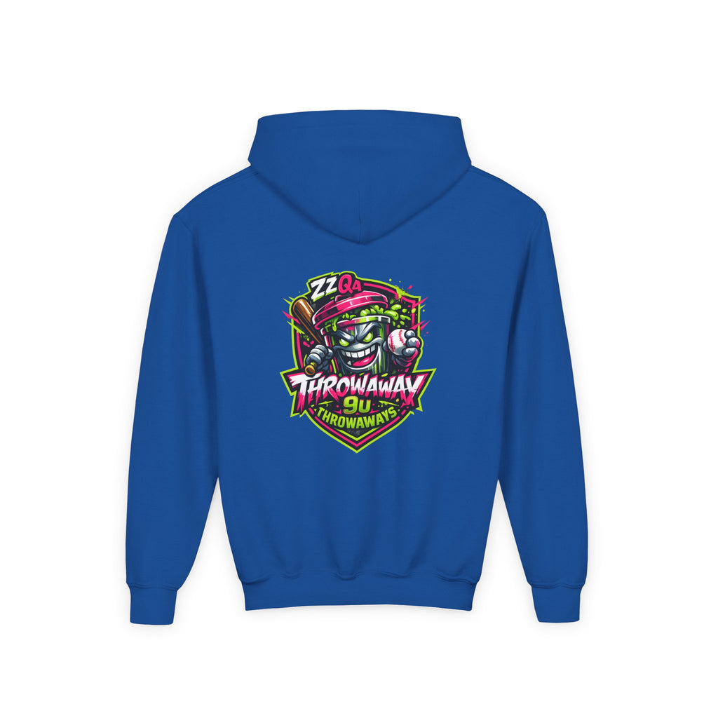 ZZ QA Throwaway 9u - Youth Hoodie