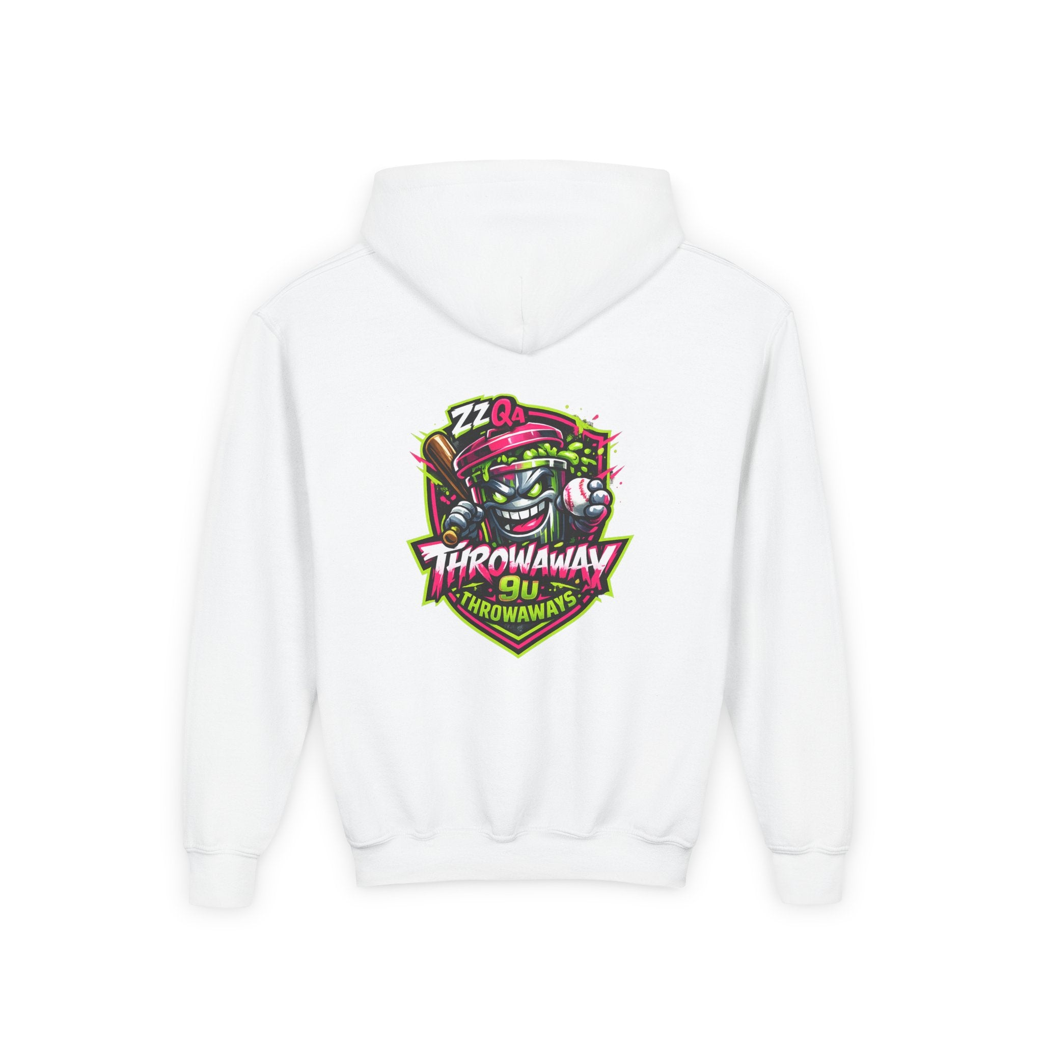 ZZ QA Throwaway 9u - Youth Hoodie