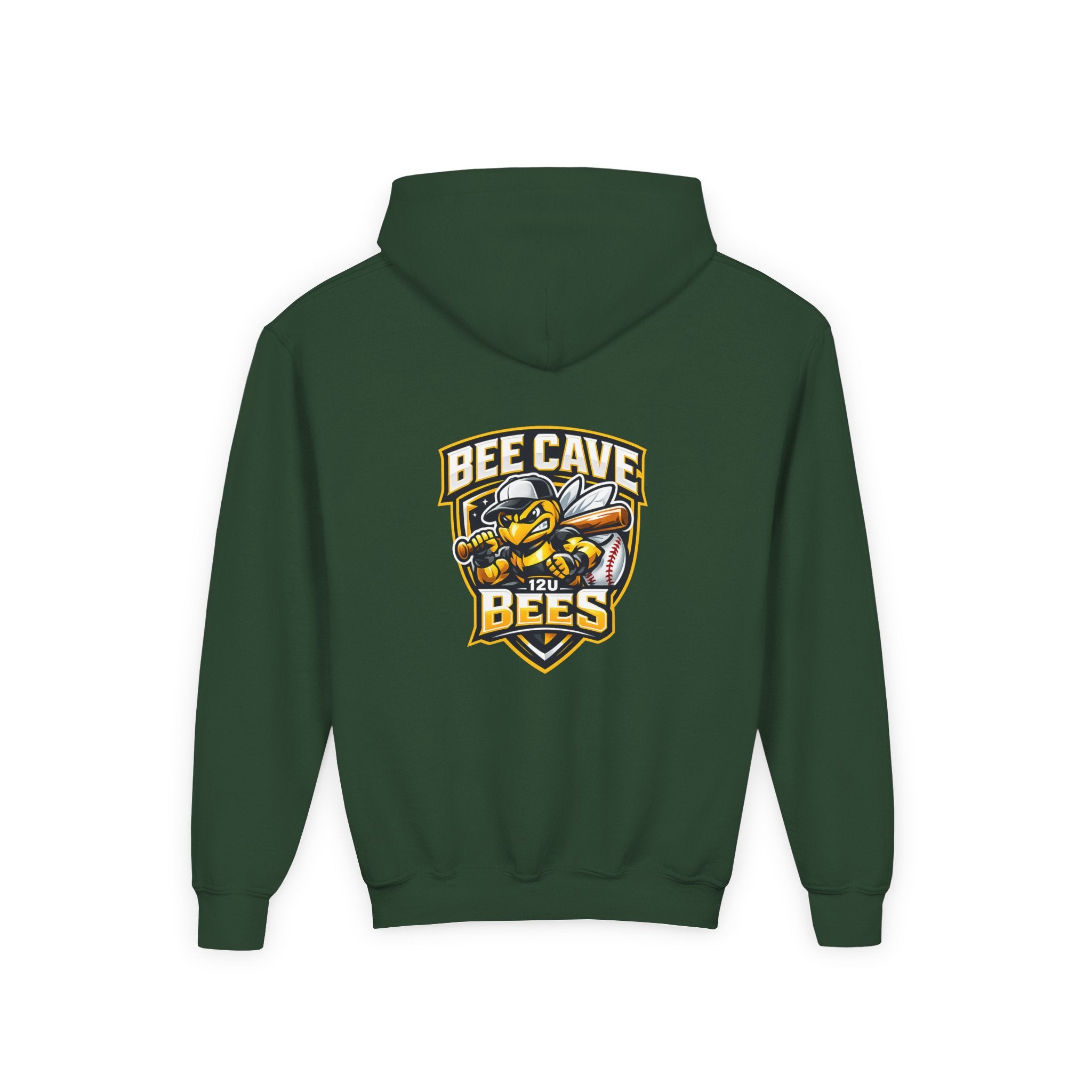 Bee Cave 12u Bees - Youth Hoodie