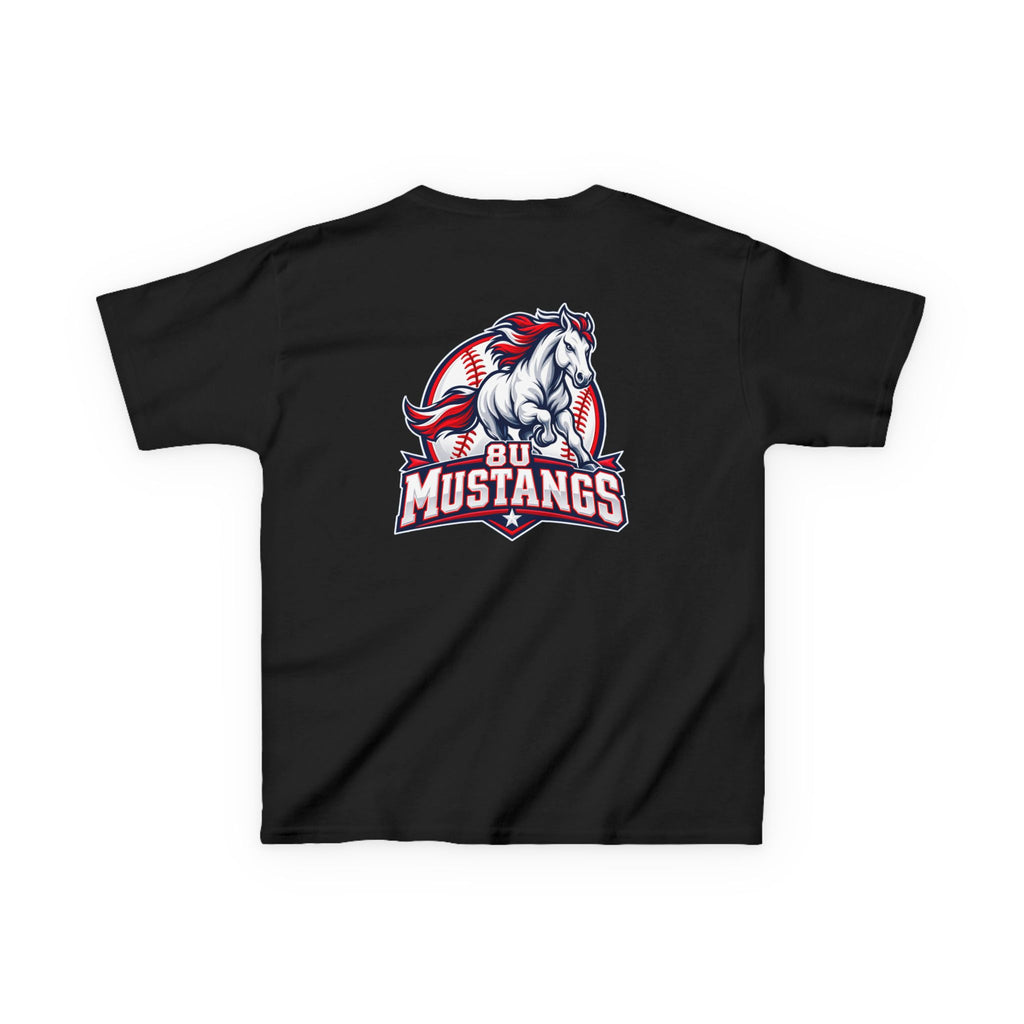 8U Mustangs - Youth T-Shirt