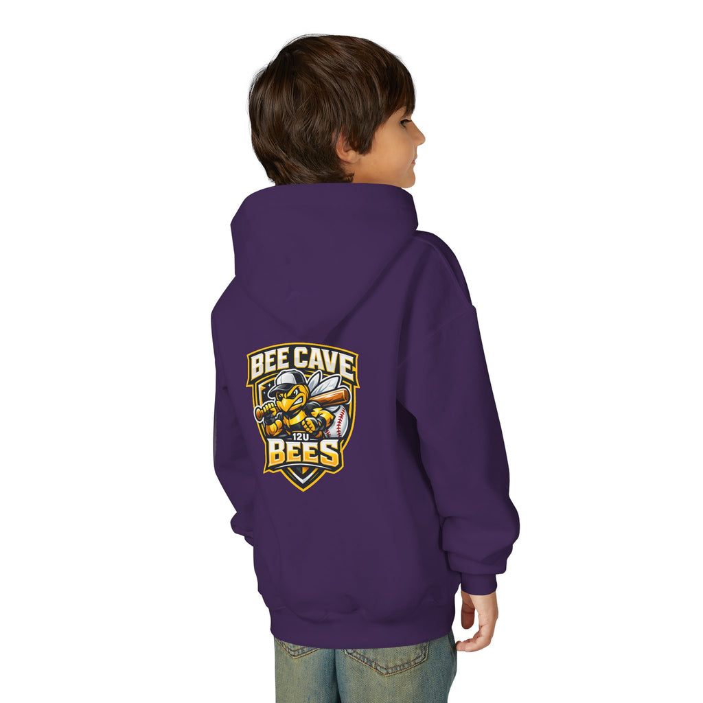 Bee Cave 12u Bees - Youth Hoodie