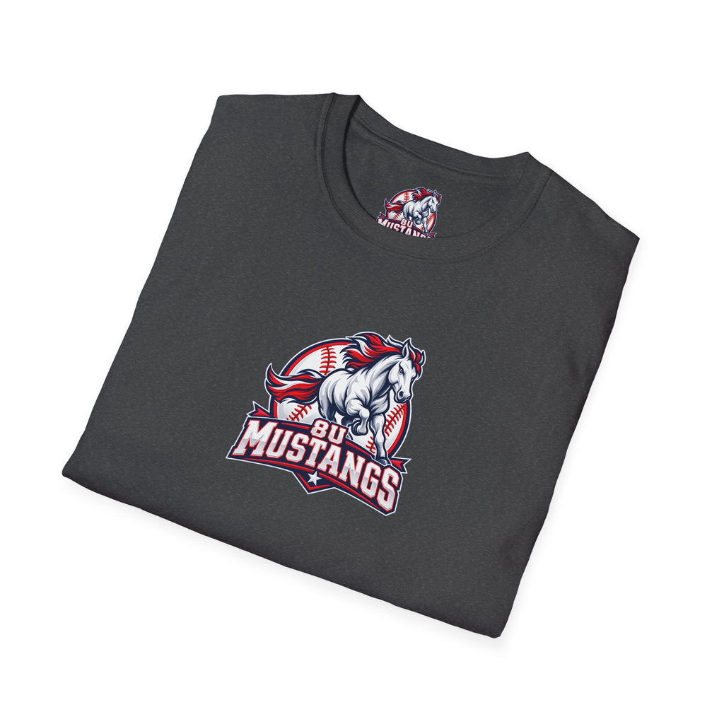 8U Mustangs - Adult T-Shirt