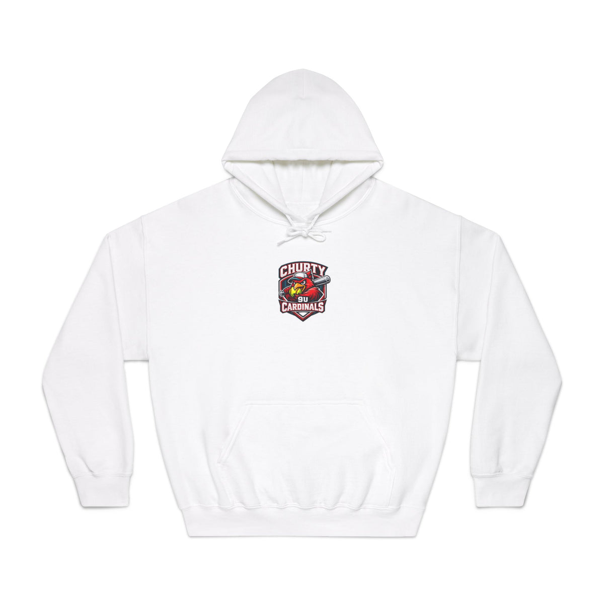 Churty 9u Cardinals - Adult Hoodie
