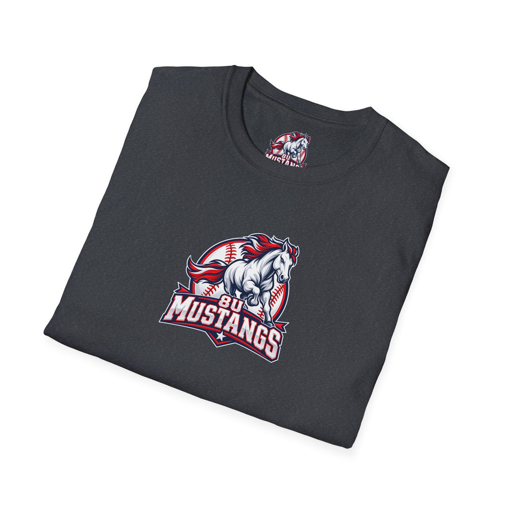 8U Mustangs - Adult T-Shirt