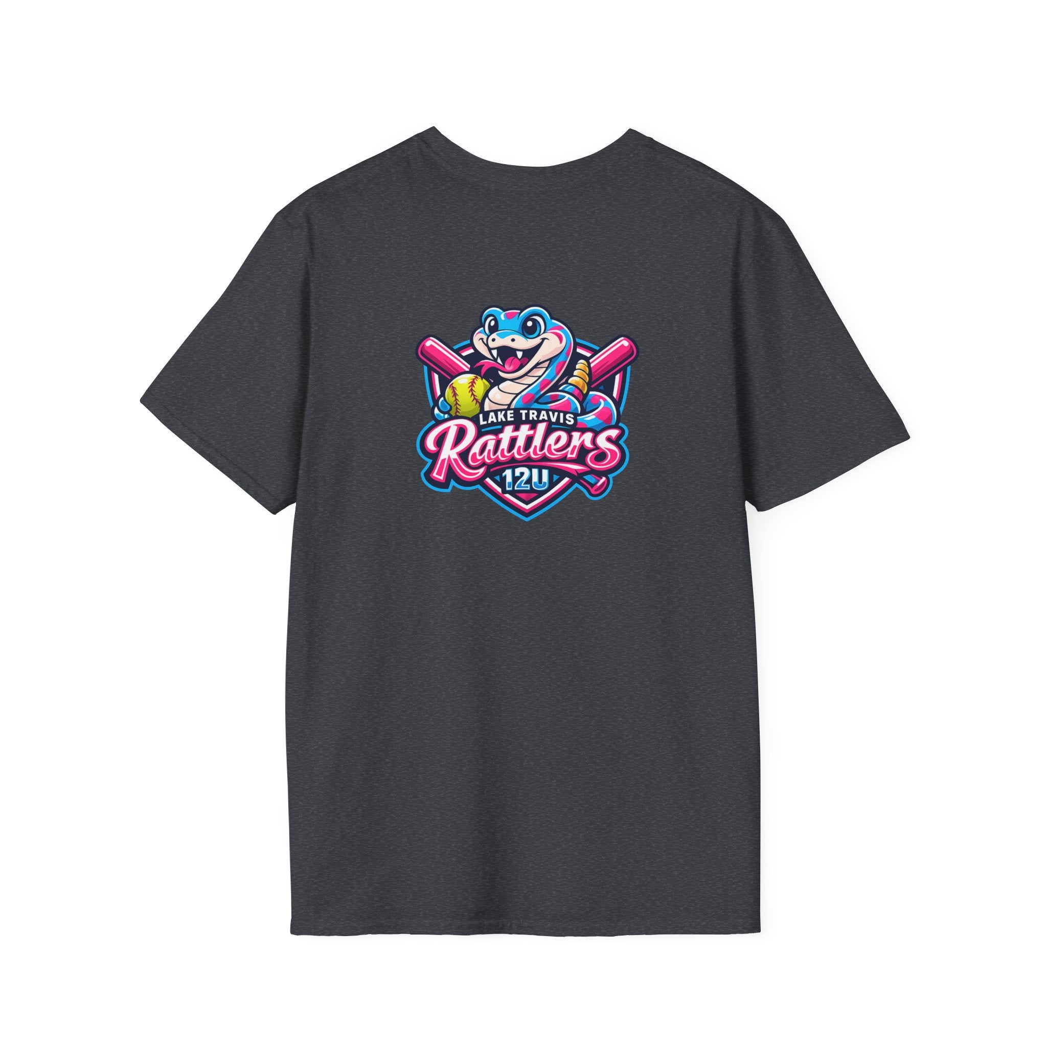 Lake Travis 12u Rattlers - Adult T-Shirt
