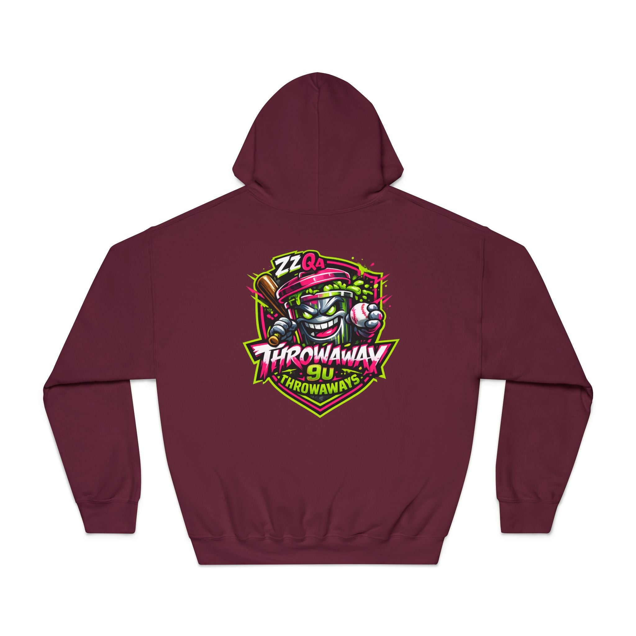 ZZ QA Throwaway 9u - Adult Hoodie