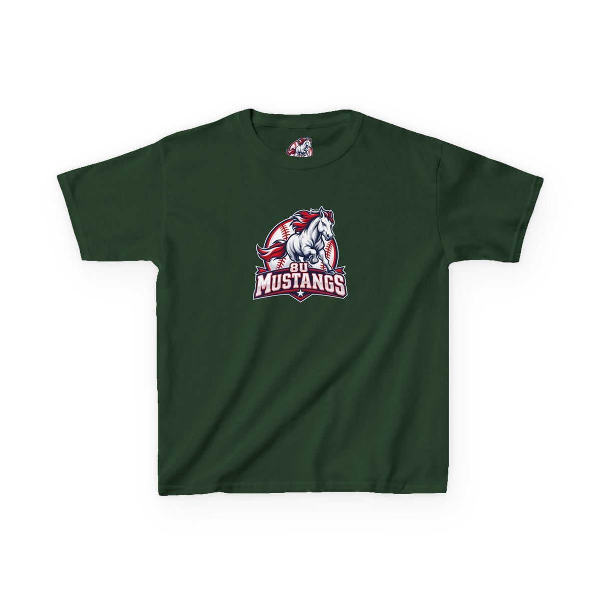 8U Mustangs - Youth T-Shirt