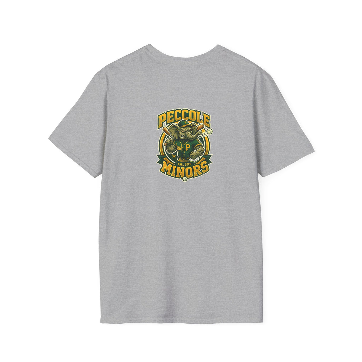 PECCOLE FALL 26  MINORS COACH MAX A’S - Adult T-Shirt