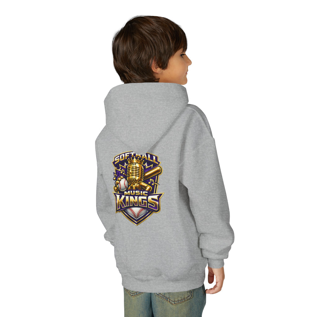 Softball Music Kings - Youth Hoodie