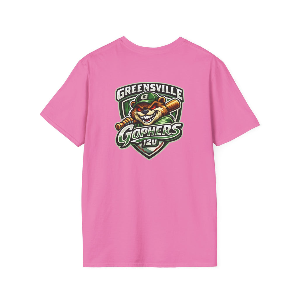 Greensville Gophers 12u - Adult T-Shirt