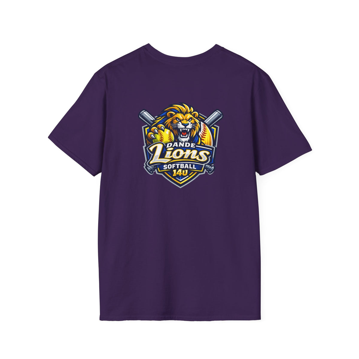 Dande-Lions Softball 14u - Adult T-Shirt