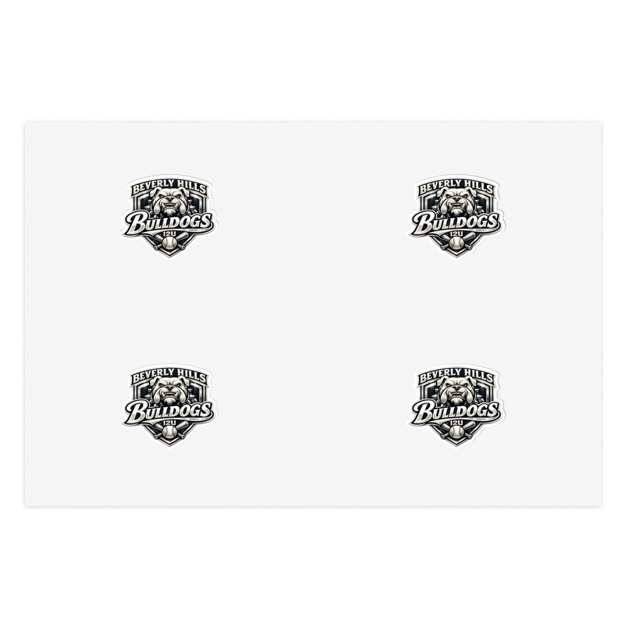Beverly Hills Bulldogs 12u - Sticker Pack (4)