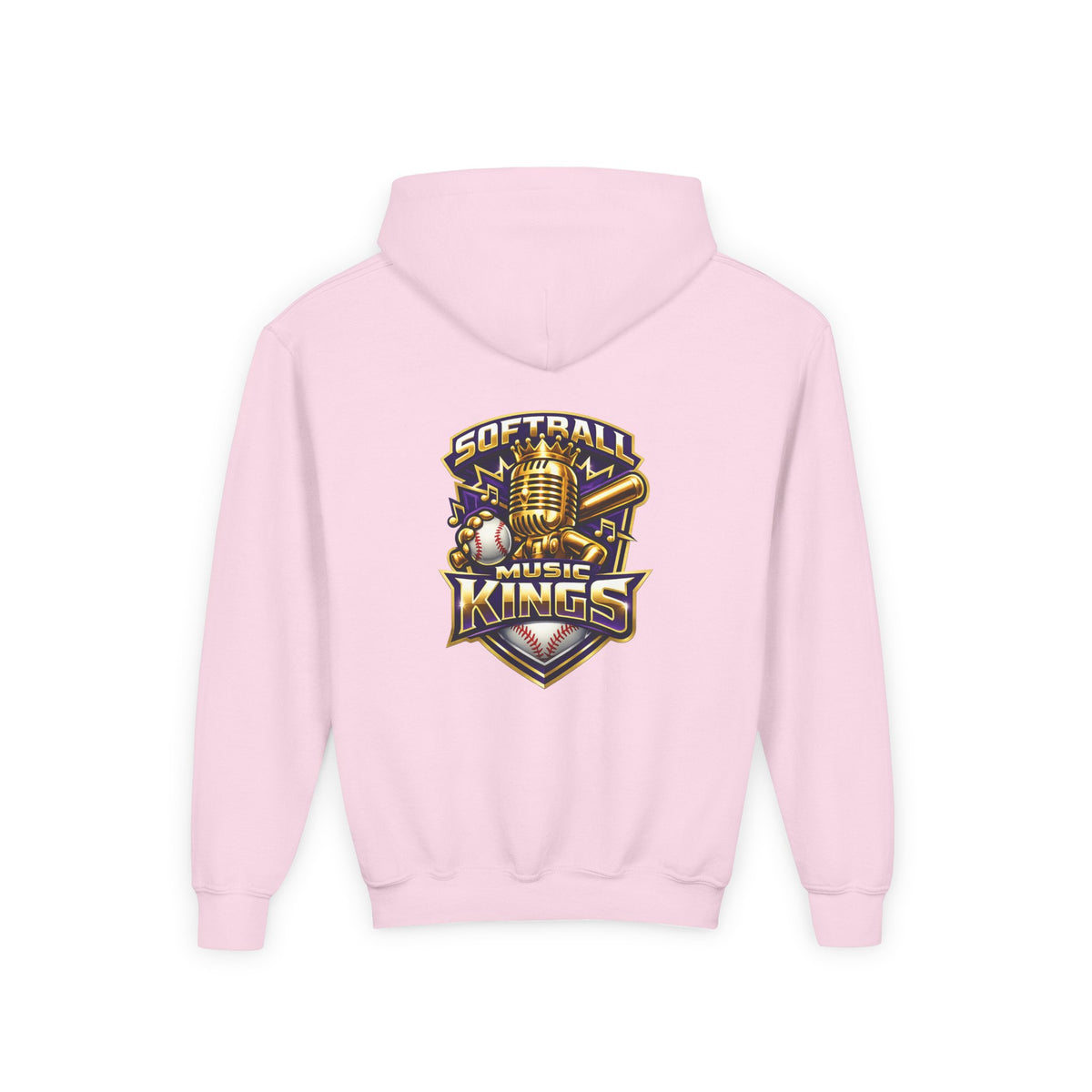 Softball Music Kings - Youth Hoodie