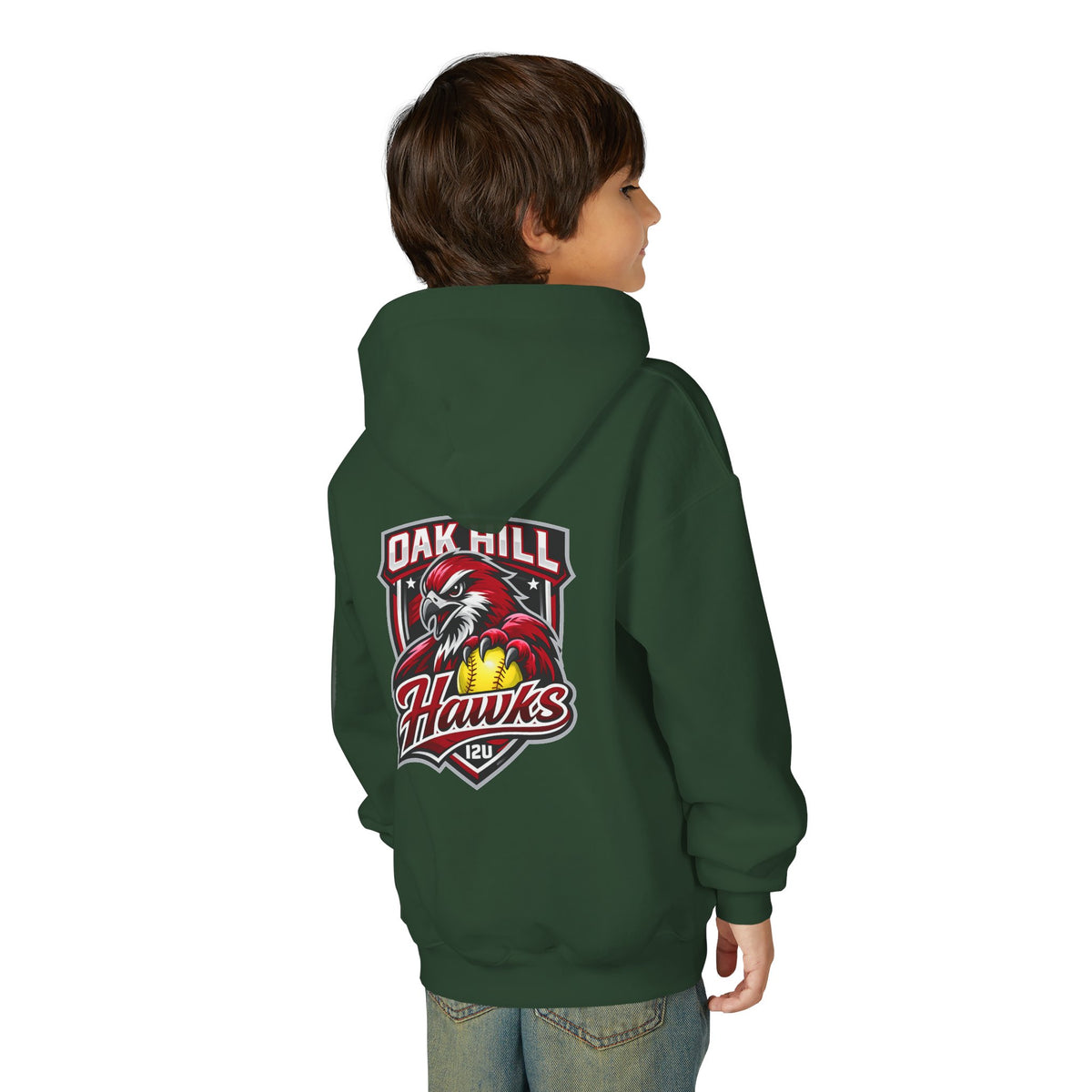 Oak Hill 12u Hawks - Youth Hoodie
