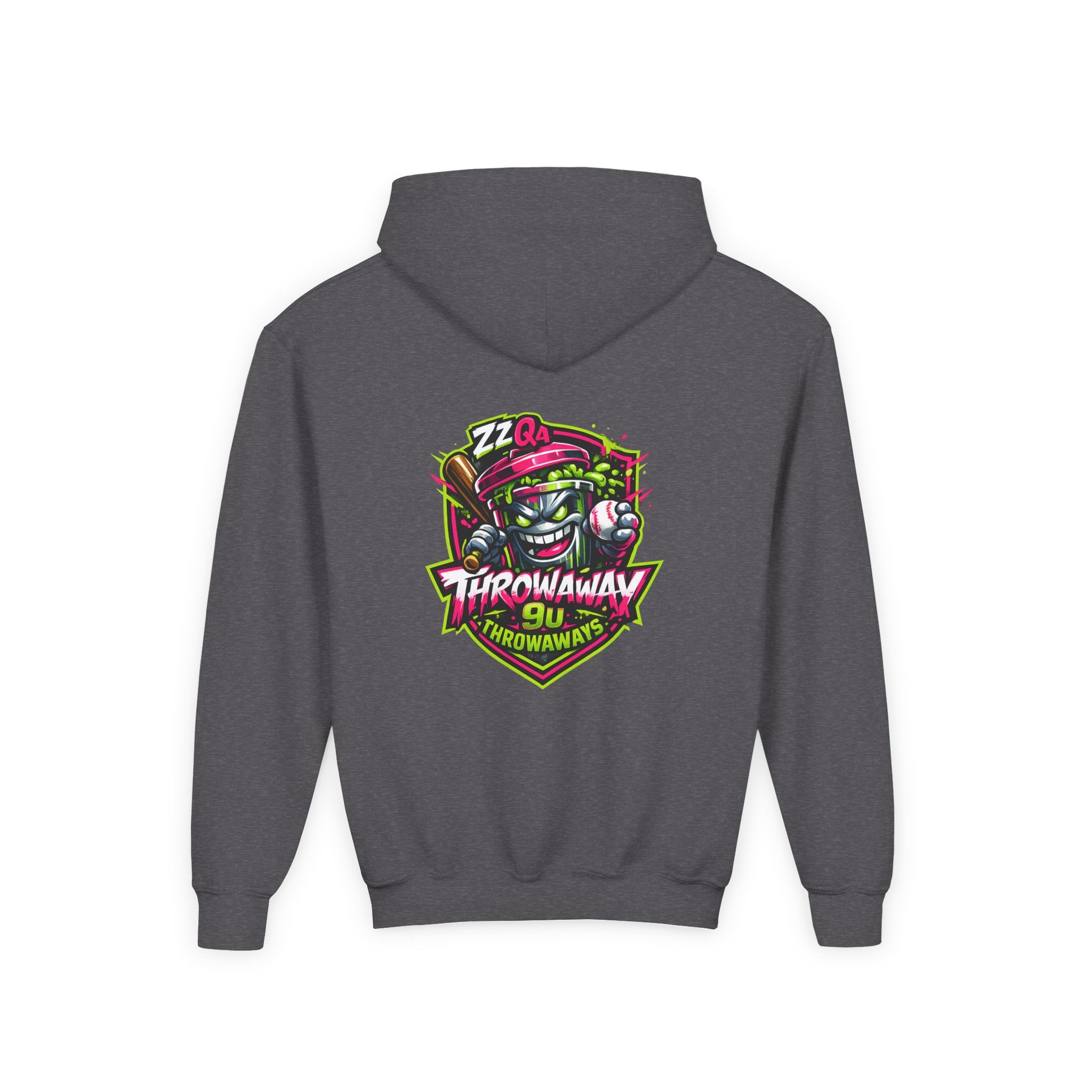ZZ QA Throwaway 9u - Youth Hoodie