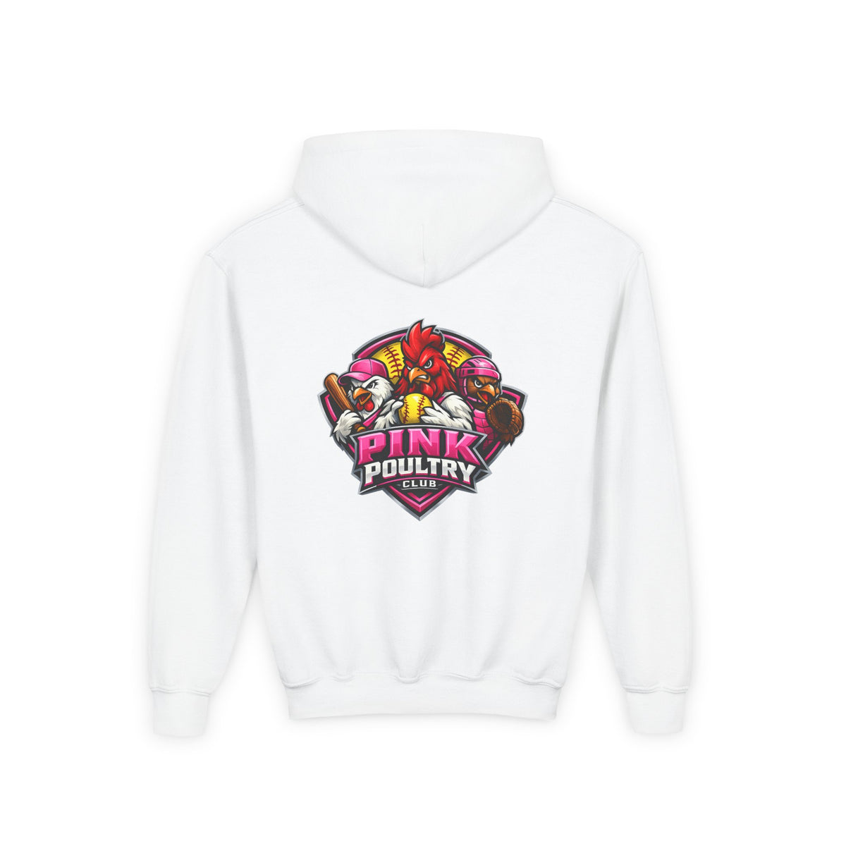 Pink Poultry Club - Youth Hoodie