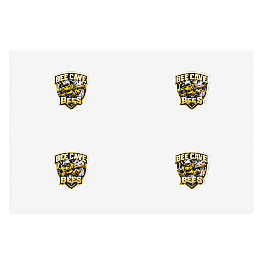 Bee Cave 12u Bees - Sticker Pack (4)