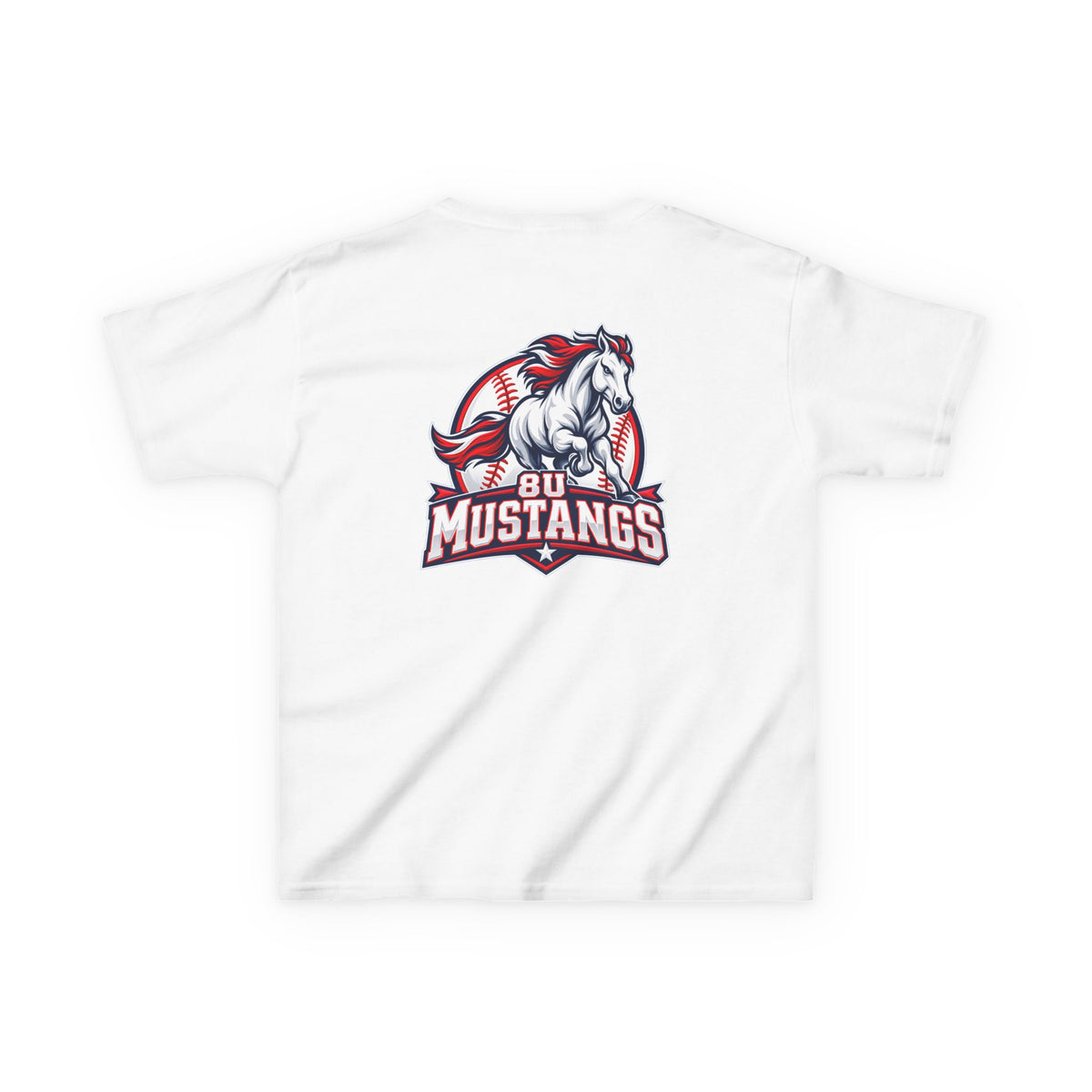 8U Mustangs - Youth T-Shirt