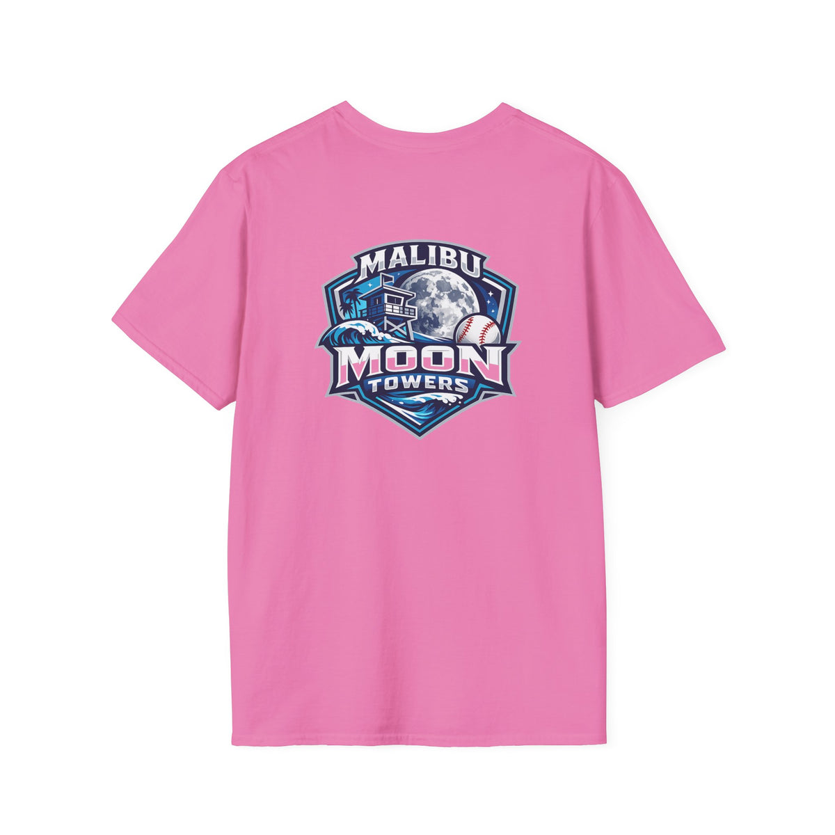 Malibu Moon Towers - Adult T-Shirt