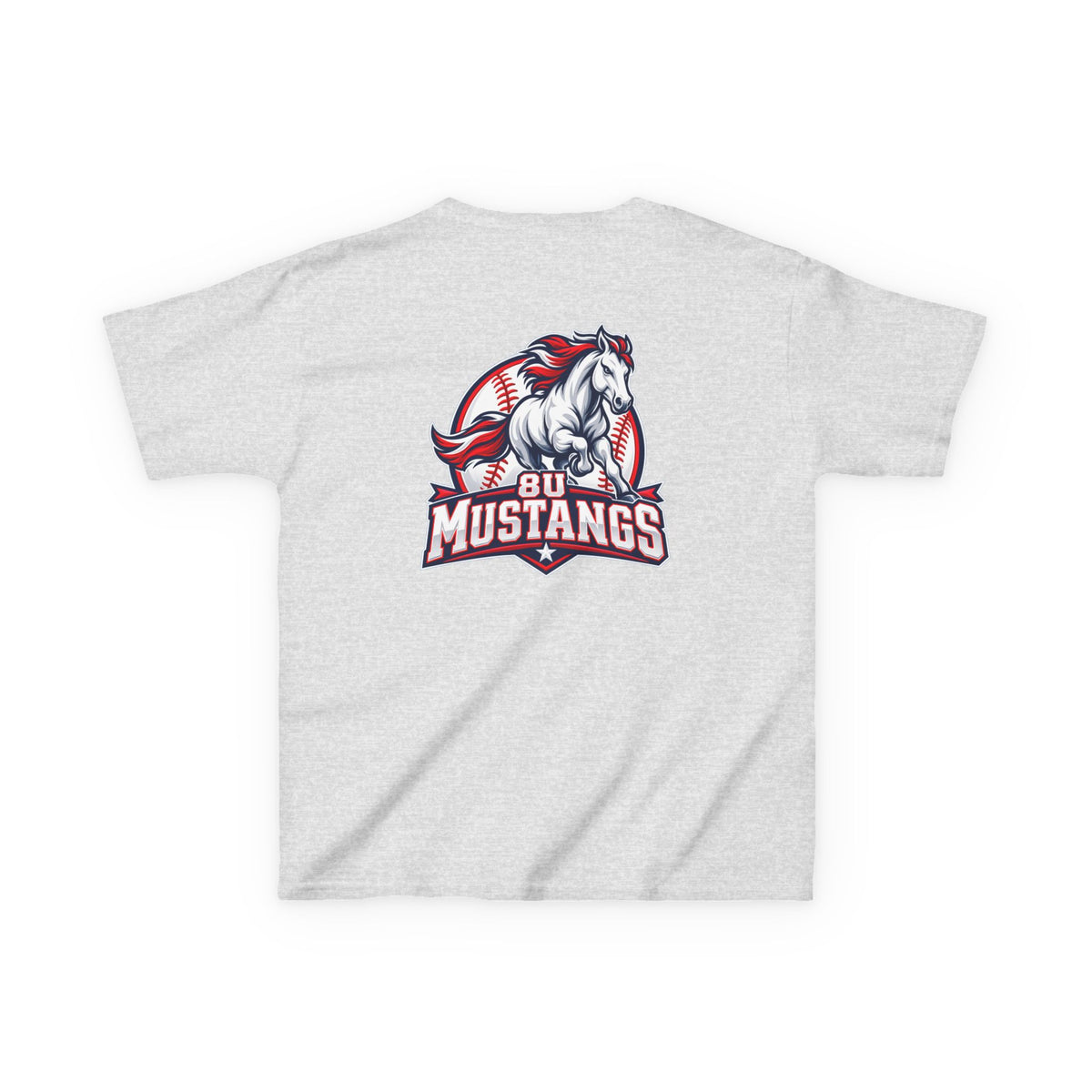 8U Mustangs - Youth T-Shirt