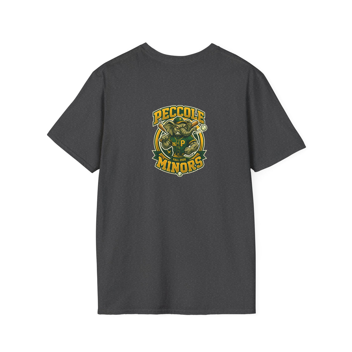 PECCOLE FALL 26  MINORS COACH MAX A’S - Adult T-Shirt