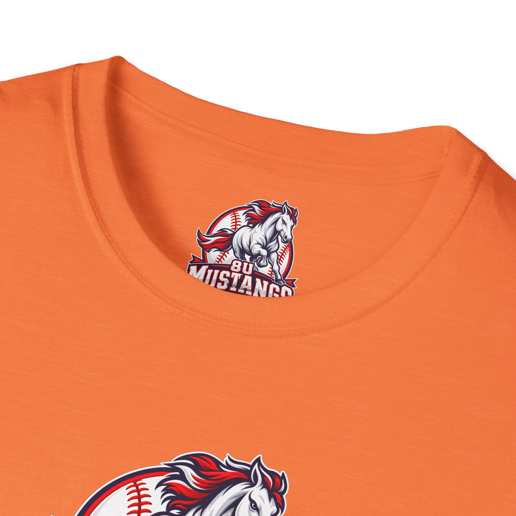 8U Mustangs - Adult T-Shirt