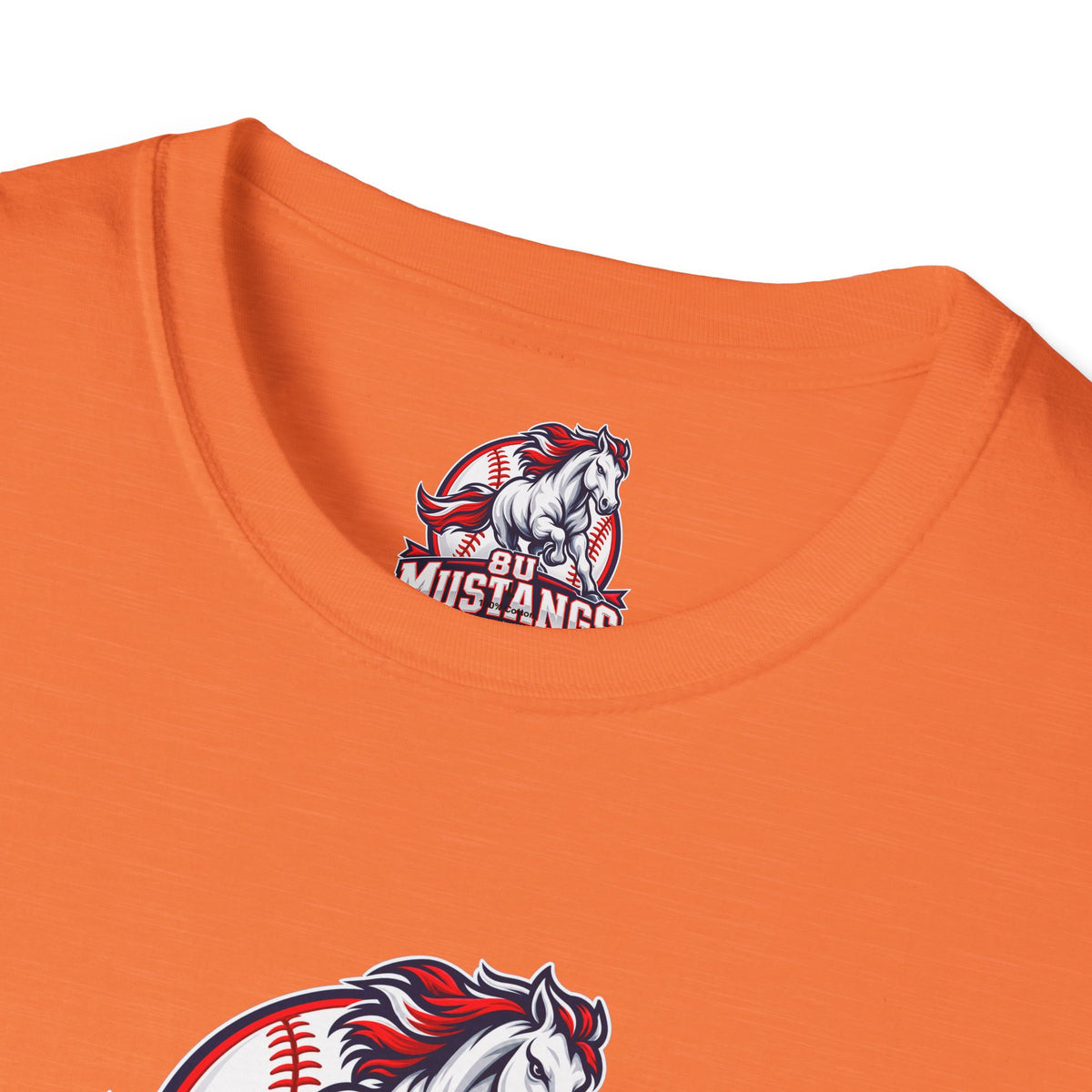 8U Mustangs - Adult T-Shirt