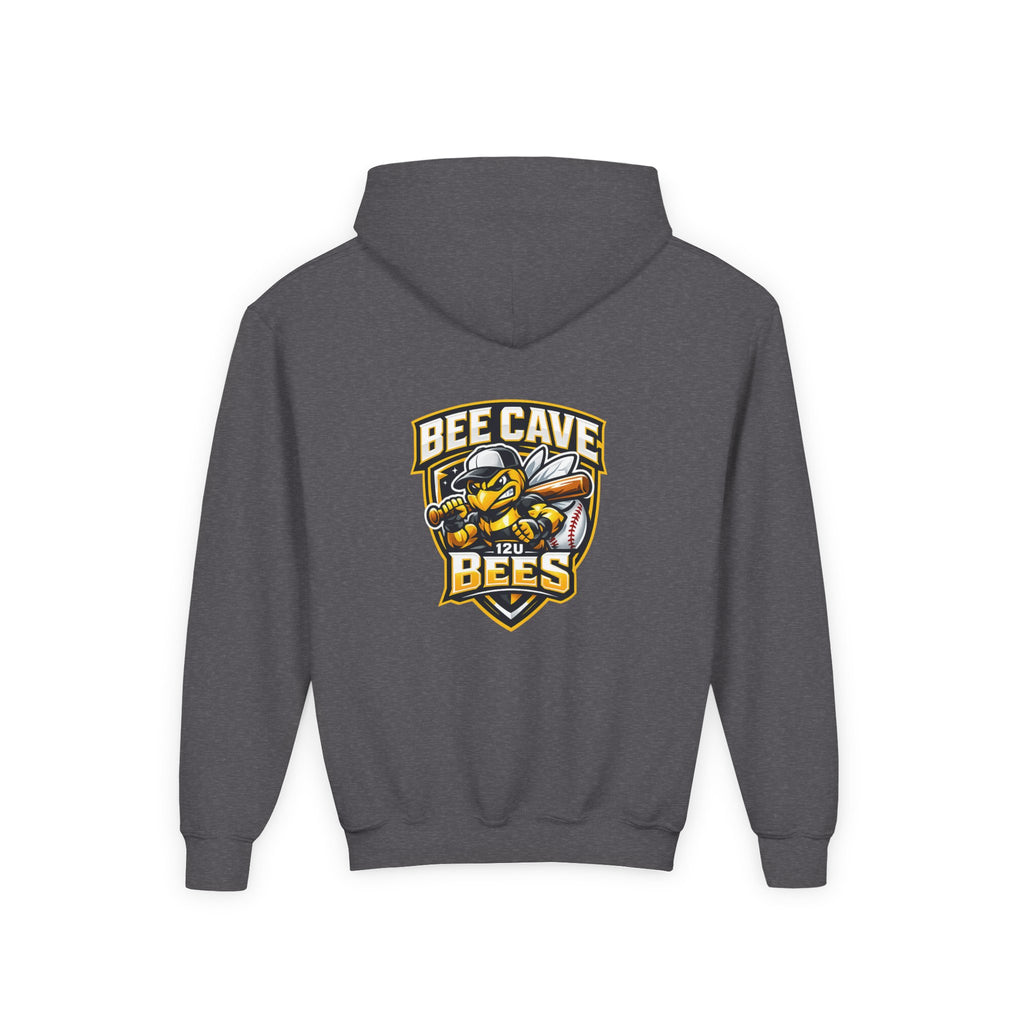 Bee Cave 12u Bees - Youth Hoodie