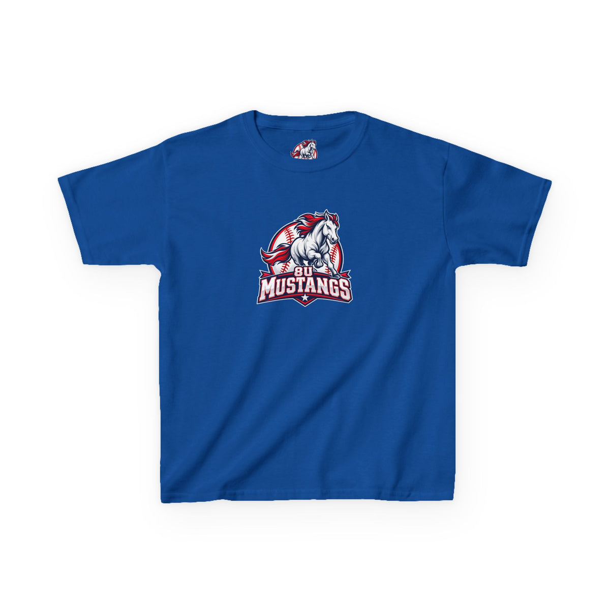 8U Mustangs - Youth T-Shirt