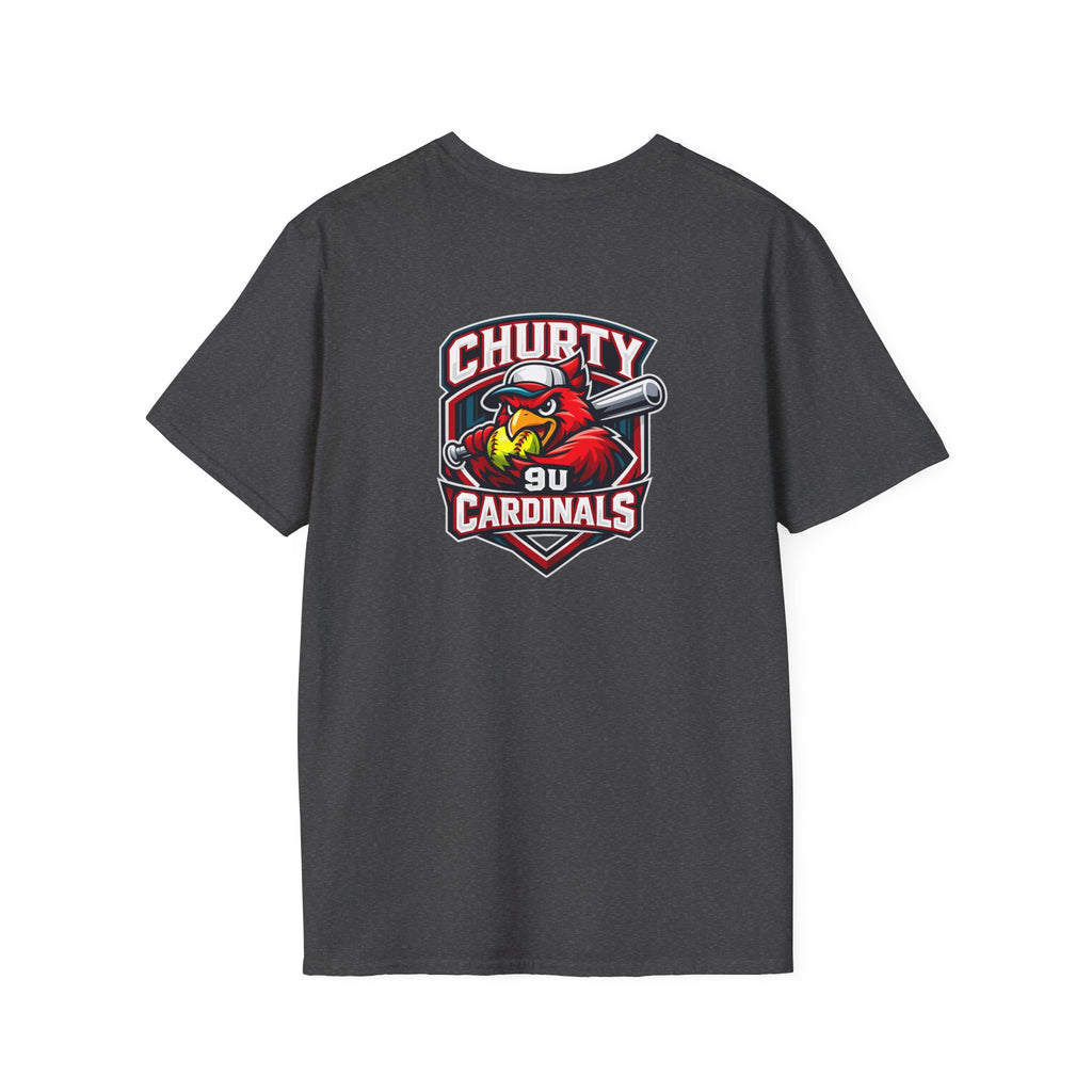 Churty 9u Cardinals - Adult T-Shirt