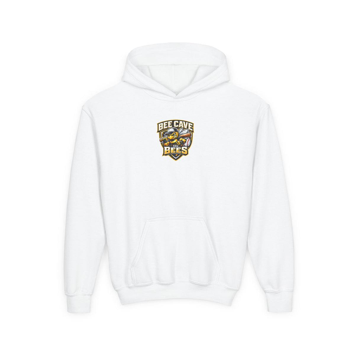 Bee Cave 12u Bees - Youth Hoodie