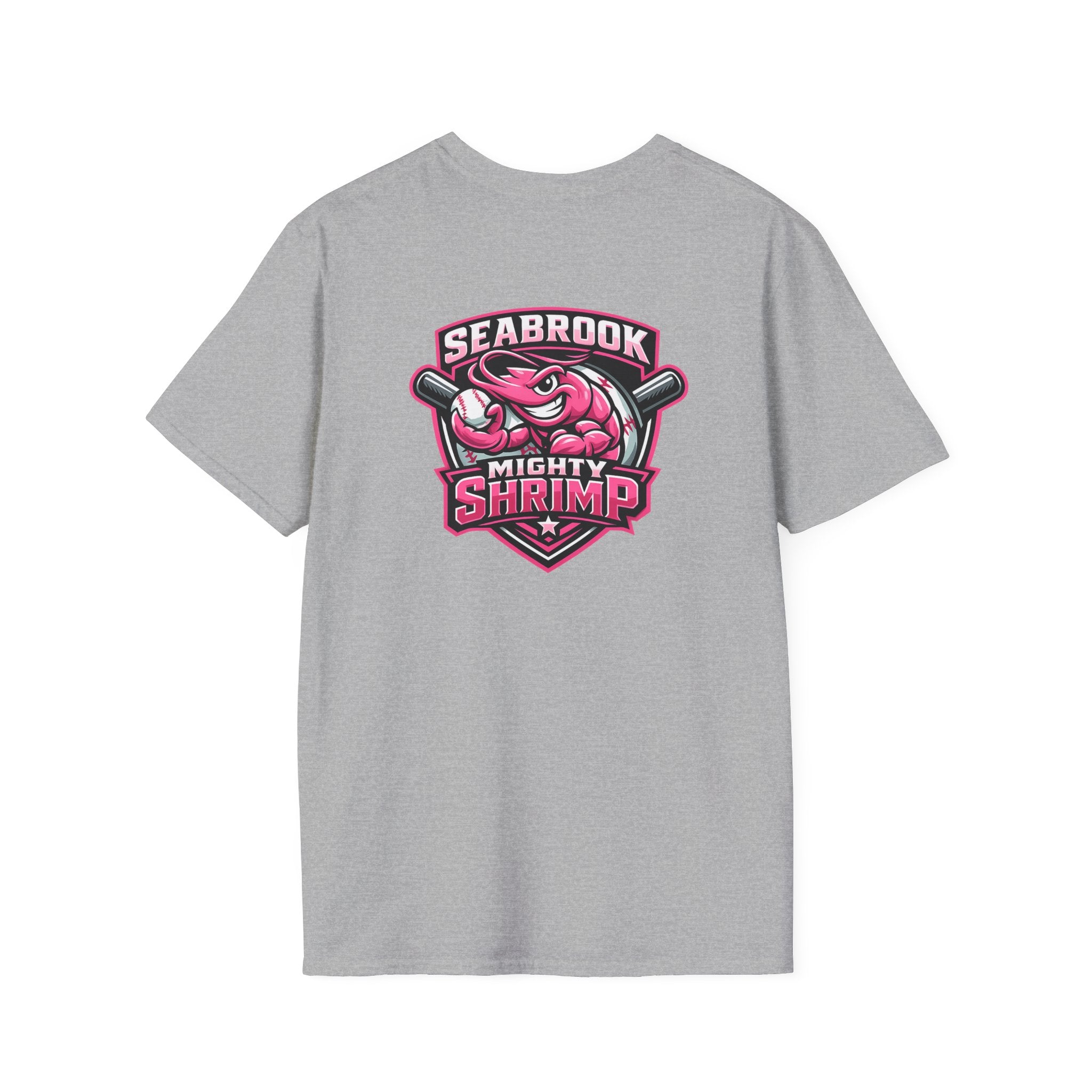 Seabrook High School Mighty Shrimp - Adult T-Shirt