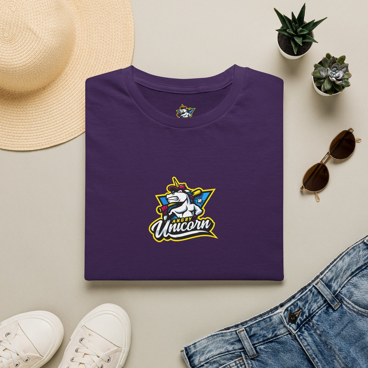 Albany 10u Angry Unicorns - Adult T-Shirt