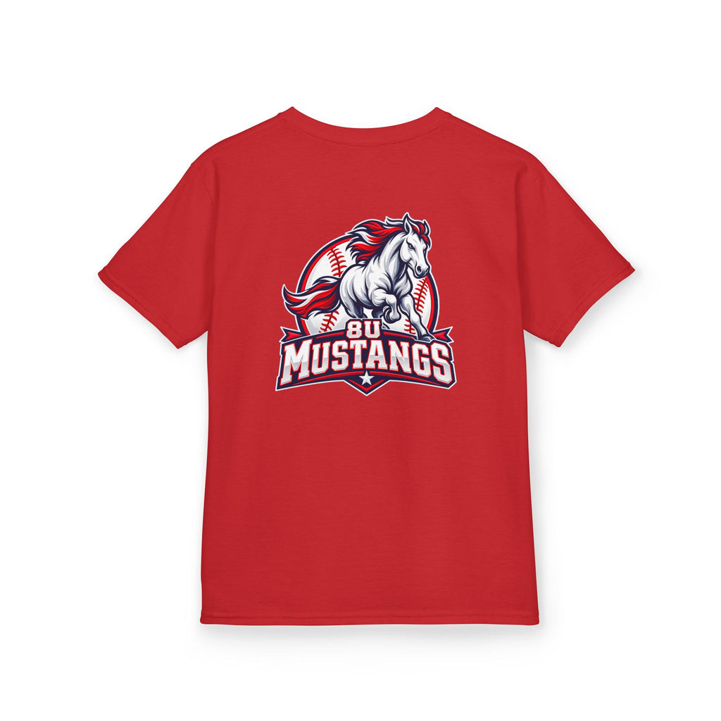 8U Mustangs - Youth T-Shirt