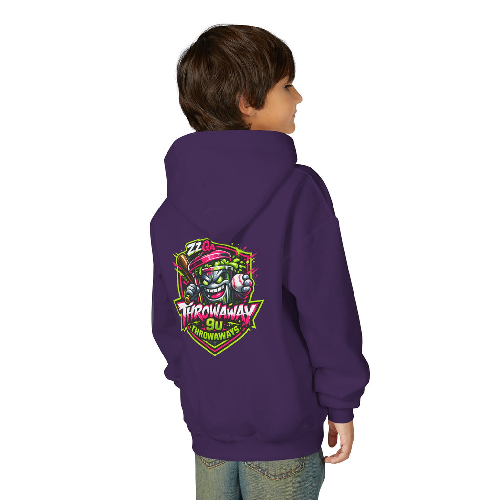 ZZ QA Throwaway 9u - Youth Hoodie