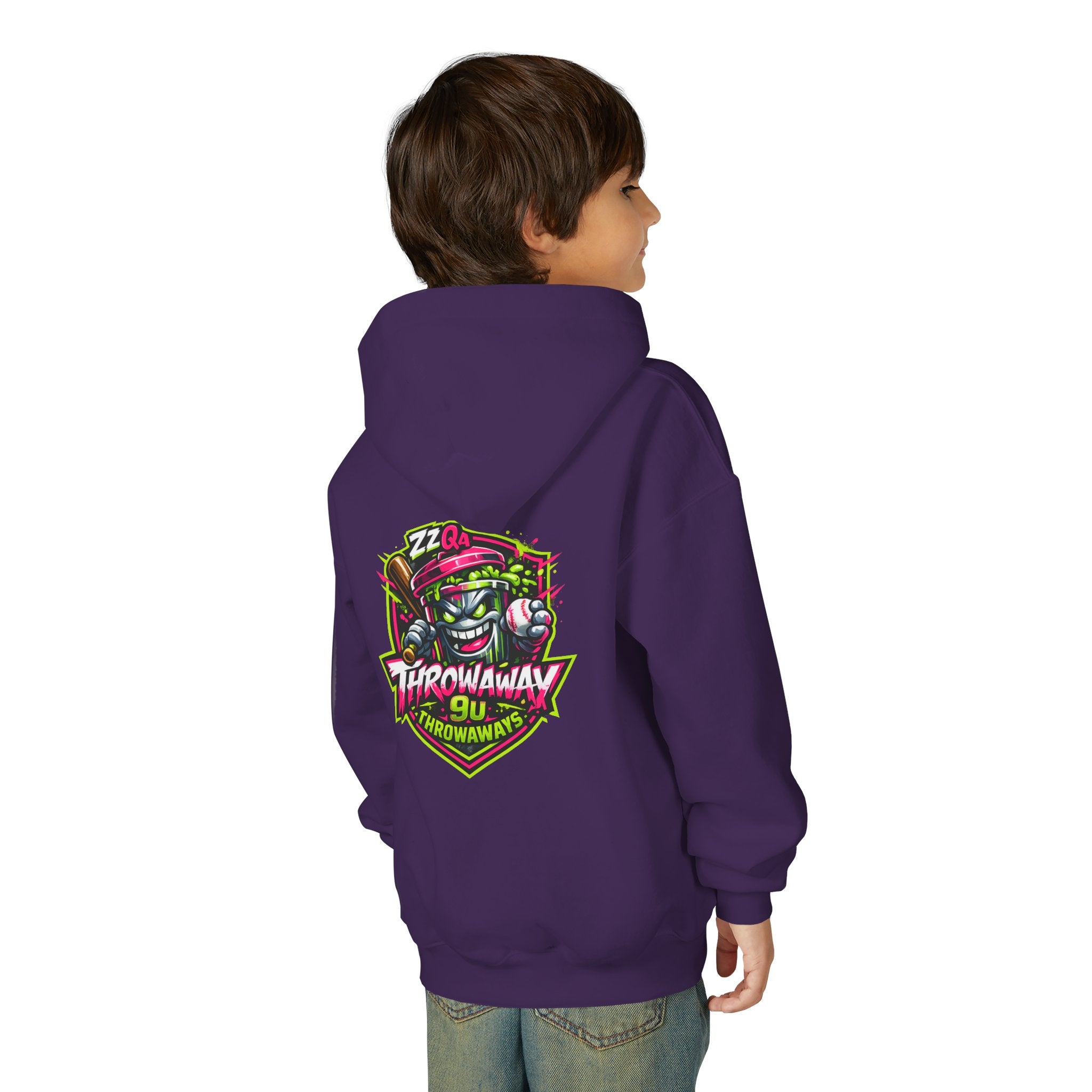 ZZ QA Throwaway 9u - Youth Hoodie