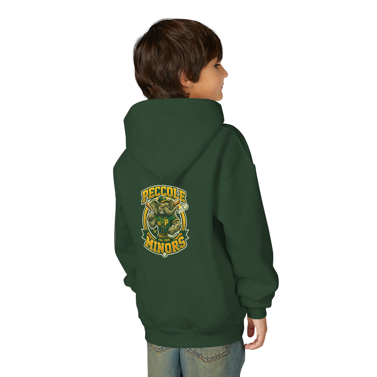 PECCOLE FALL 26  MINORS COACH MAX A’S - Youth Hoodie