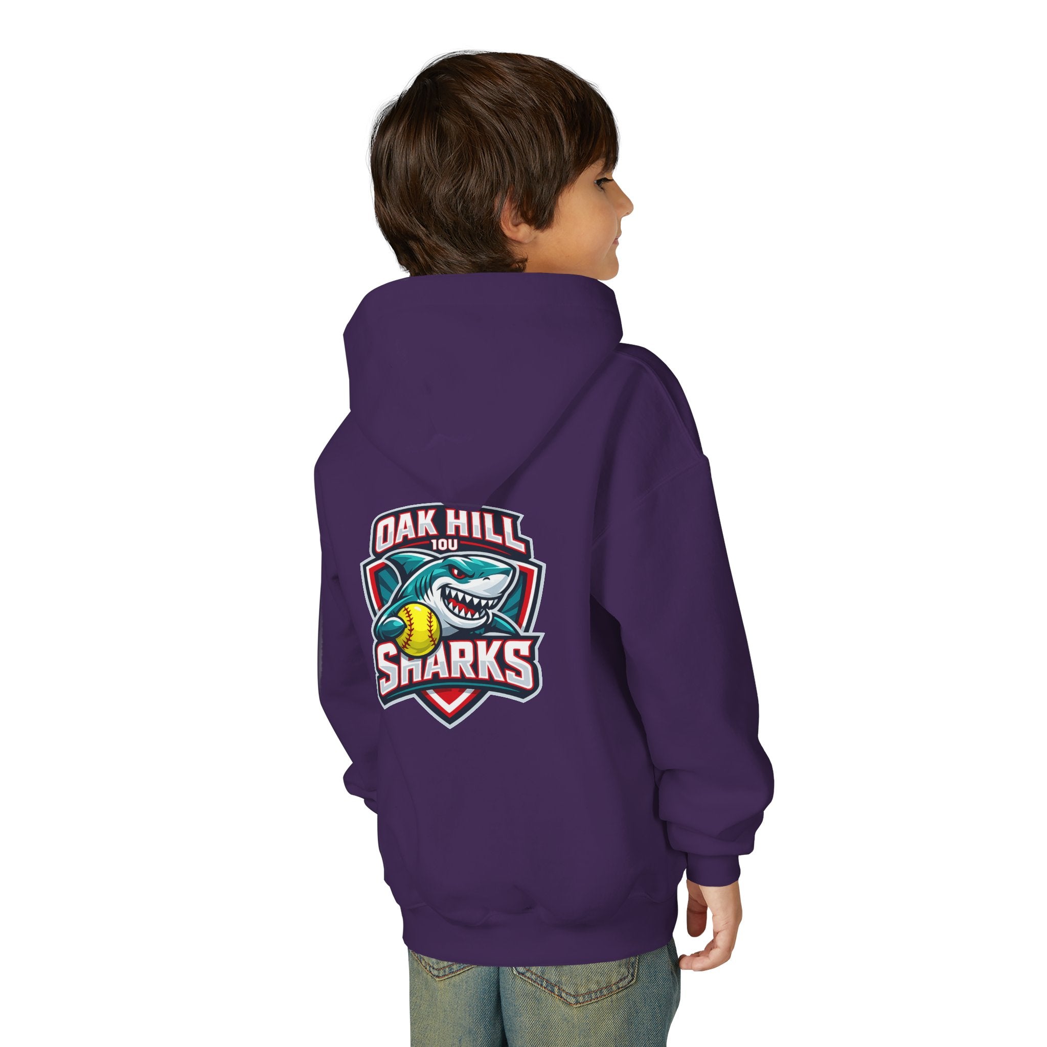 Oak Hill 10u Sharks - Youth Hoodie