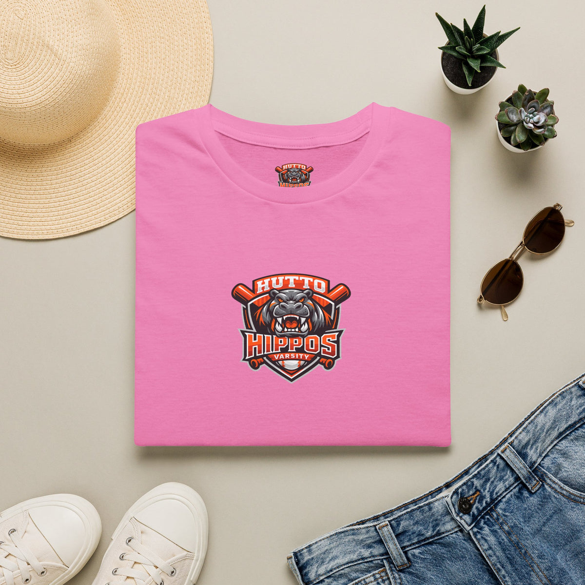 Hutto Hippos Varsity - Adult T-Shirt