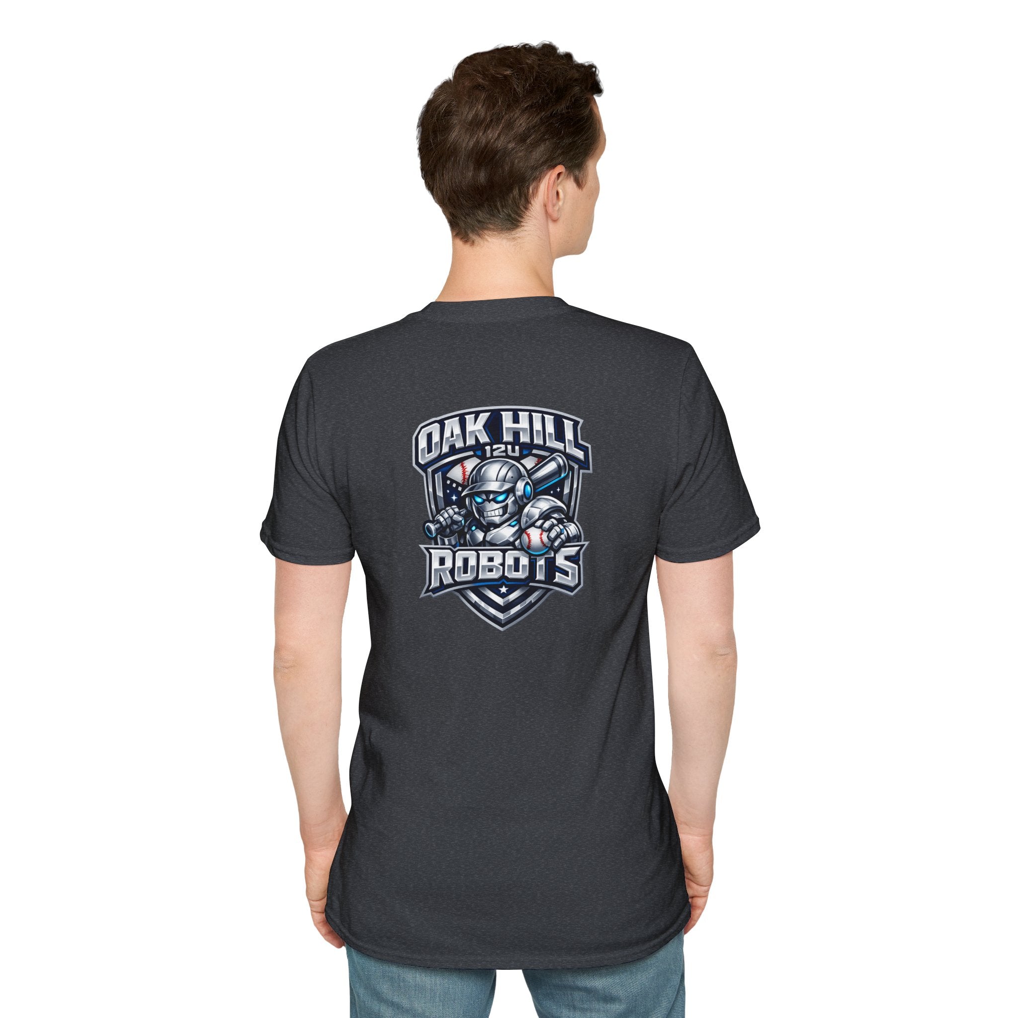 Oak Hill 12u Robots - Adult T-Shirt