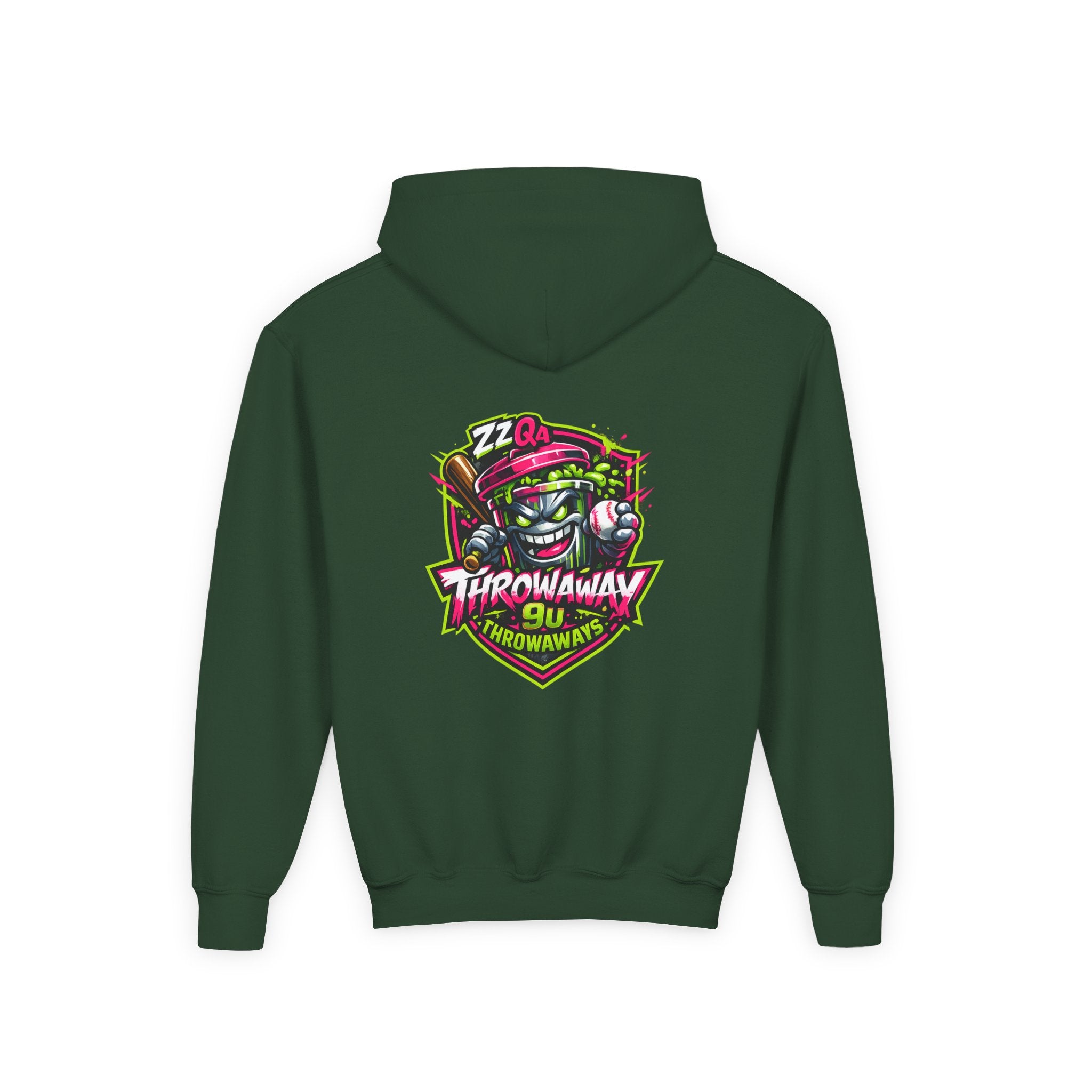 ZZ QA Throwaway 9u - Youth Hoodie