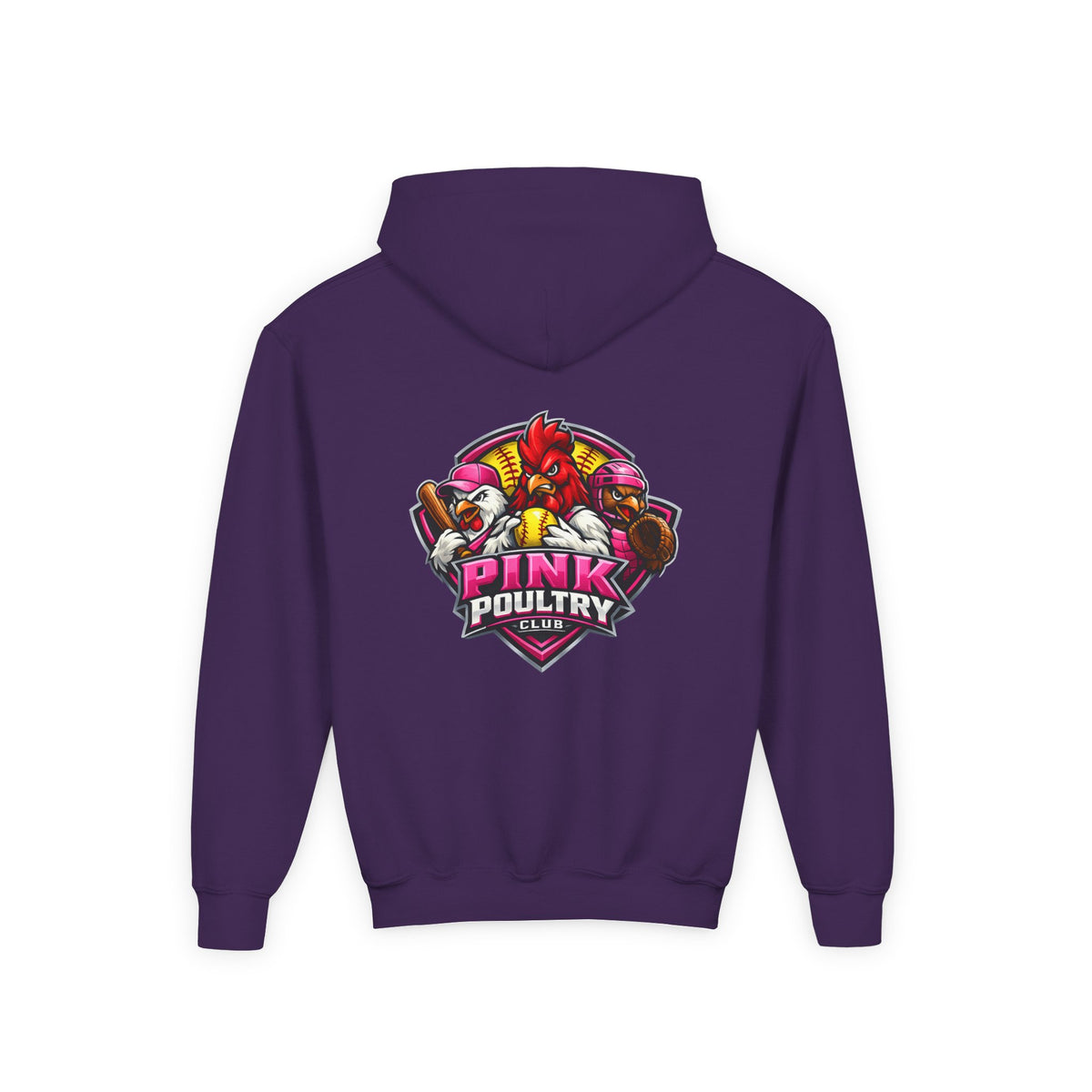 Pink Poultry Club - Youth Hoodie