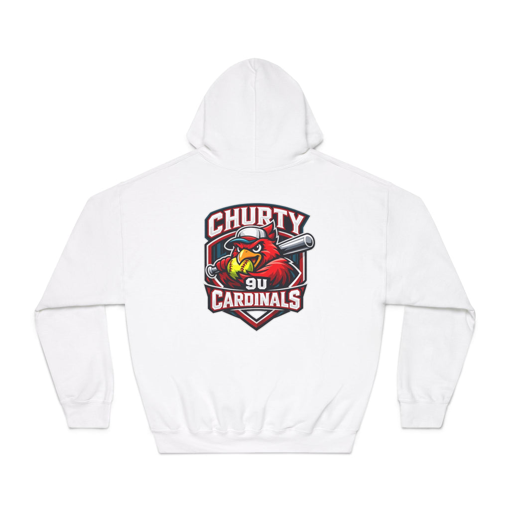 Churty 9u Cardinals - Adult Hoodie