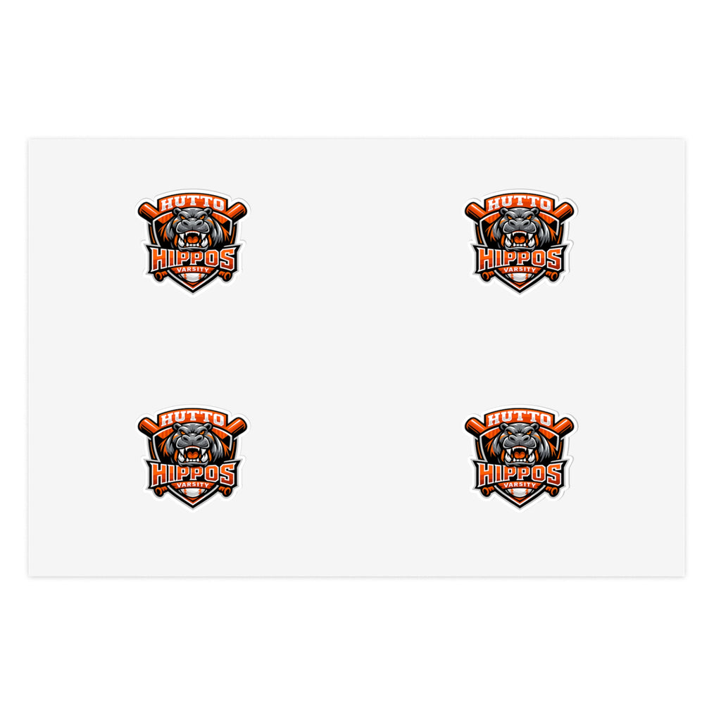 Hutto Hippos Varsity - Sticker Pack (4)