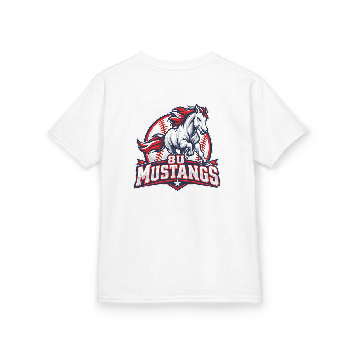 8U Mustangs - Youth T-Shirt