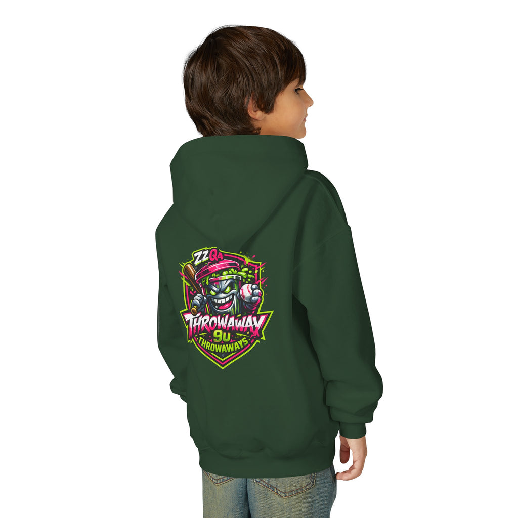 ZZ QA Throwaway 9u - Youth Hoodie